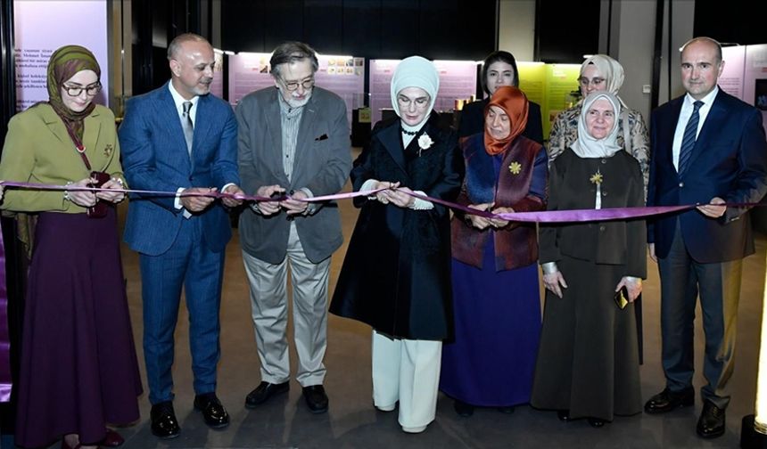 Emine Erdoğan "Saklı Kalanlar" sergisine ilişkin paylaşım yaptı