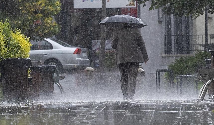 Ankara, Eskişehir, Kütahya, Bolu ve Karabük'te yarın kuvvetli sağanak bekleniyor