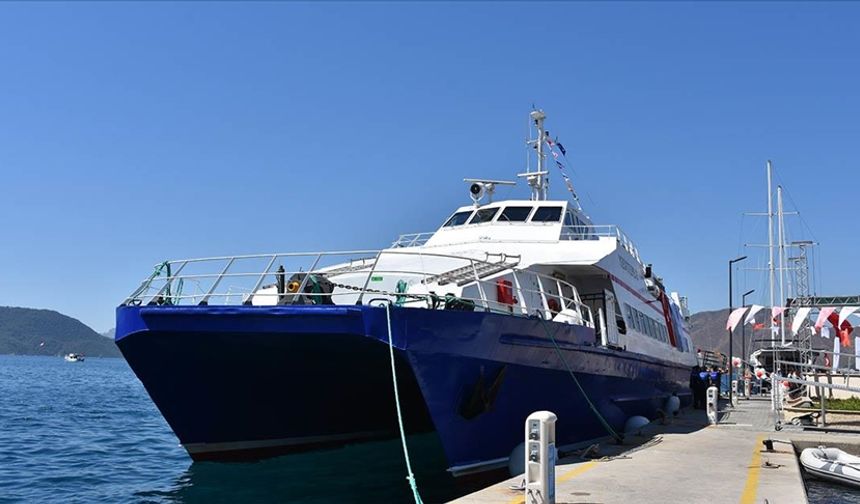 Fethiye-Rodos deniz otobüsü seferleri 31 Mayıs'ta başlıyor