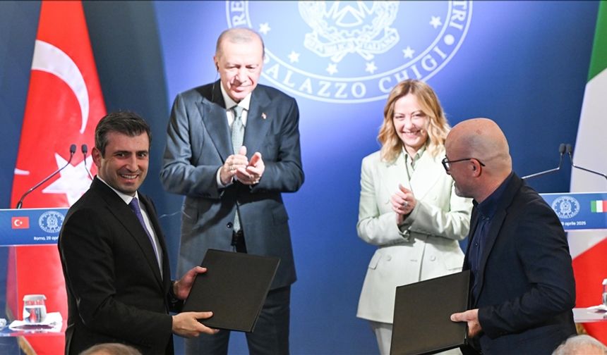 Türkiye ile İtalya arasında 11 anlaşma imzalandı
