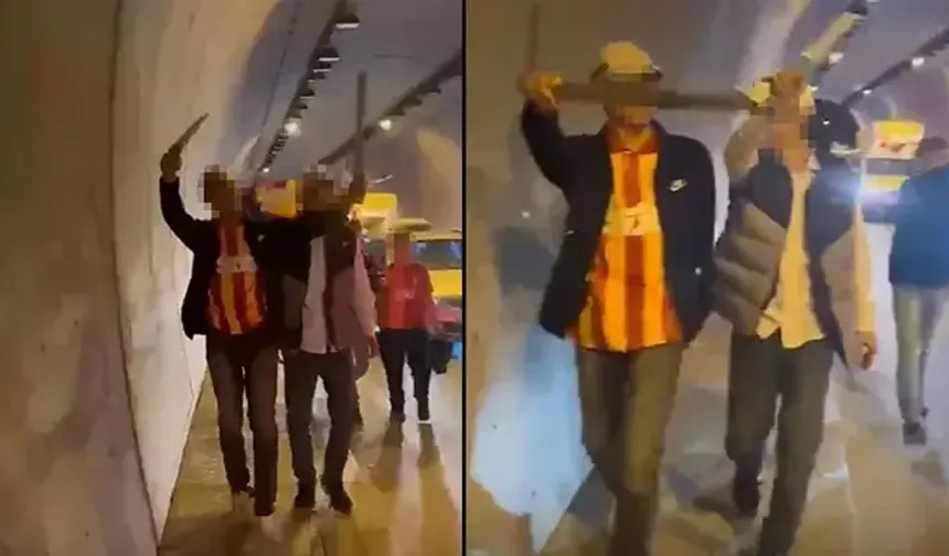 Döner bıçağıyla şampiyonluk kutlamasında 2 şüpheli serbest