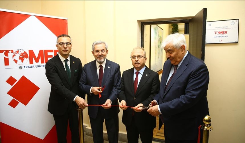 Azerbaycan'da Ankara Üniversitesi TÖMER'in irtibat bürosu açıldı