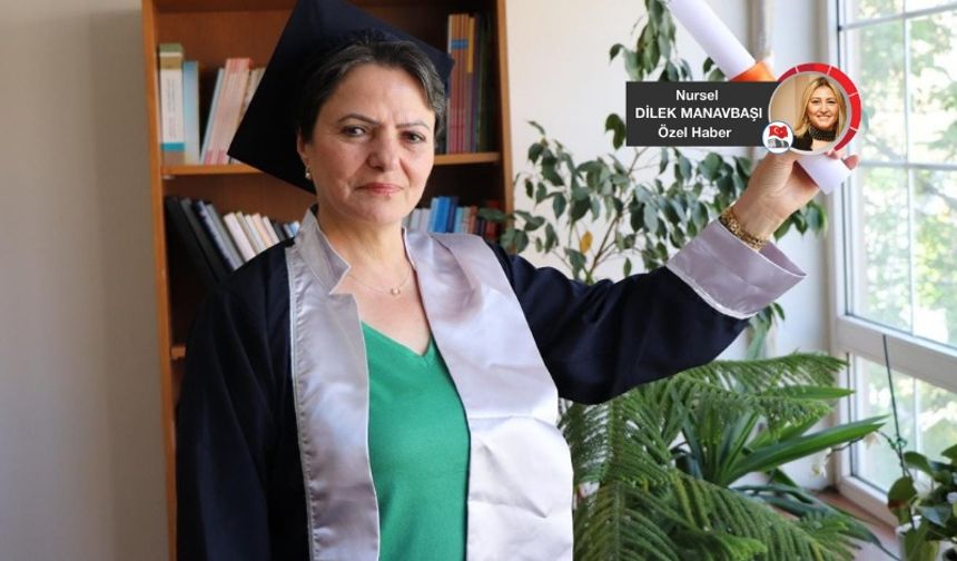 60’ında liseyi bitirdi sıra üniversitede tarım okuyacak