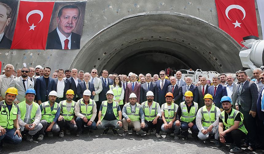 Ankara-Kırıkkale-Çorum-Samsun Hızlı Demiryolu Projesi'nde "Delice-Çorum" etabının temeli atıldı