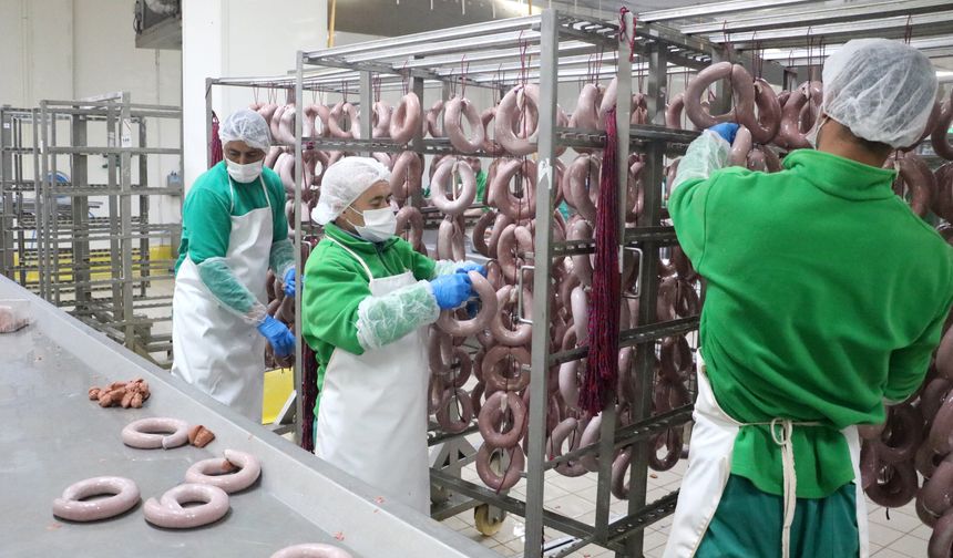 Afyon sucuğu ve pastırmasına Avrupa yolu açıldı