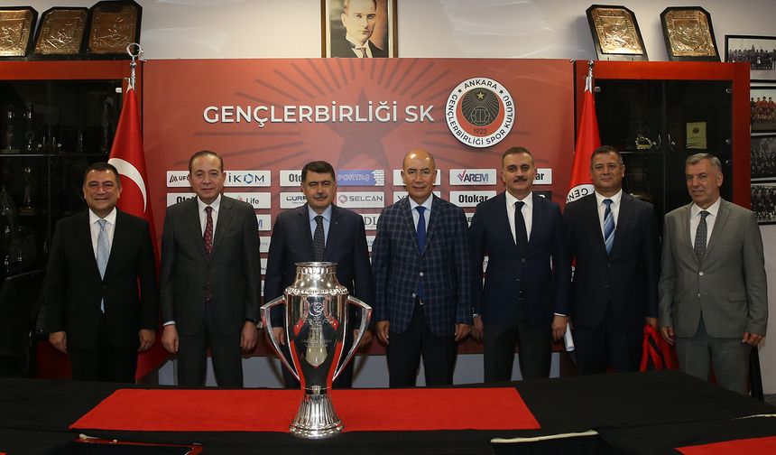Vali Şahin’den Gençlerbirliği’ne ziyaret