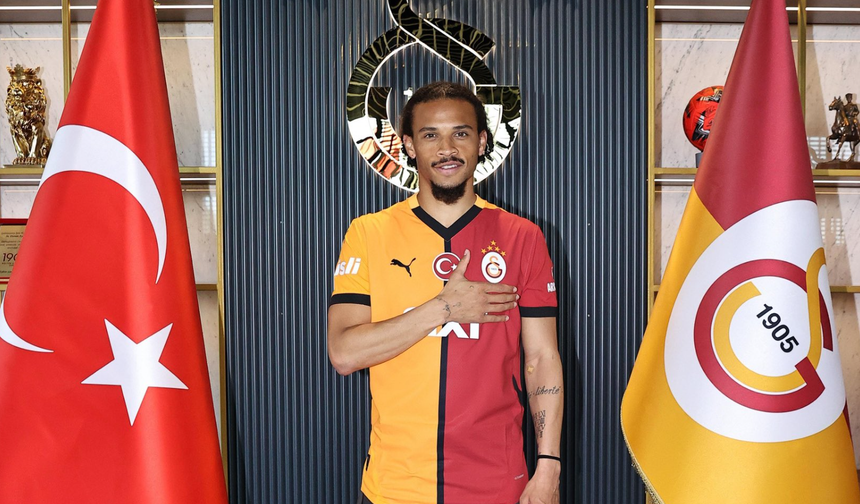 Galatasaray, Leroy Sane'yi kadrosuna kattı