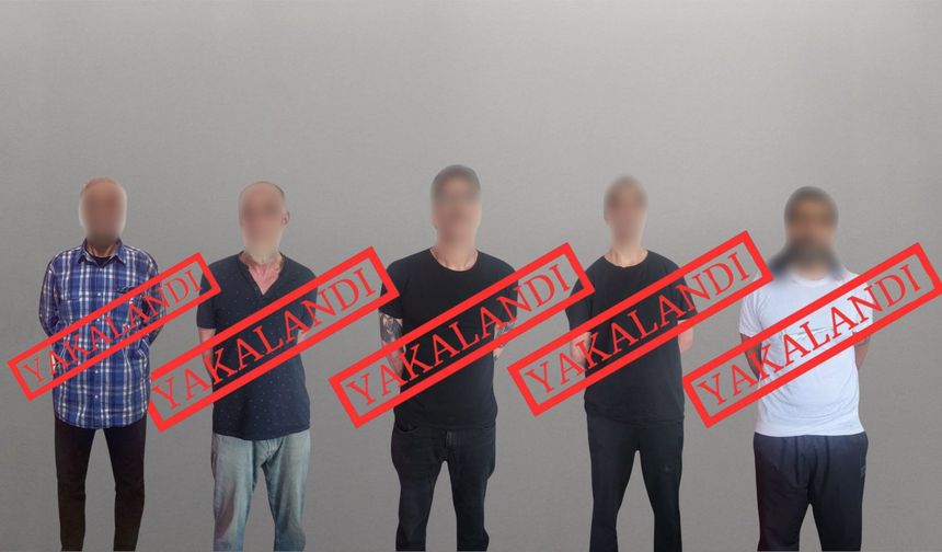 Kırmızı Bültenle aranan 5 suçlunun ülkeye iadesi gerçekleşti