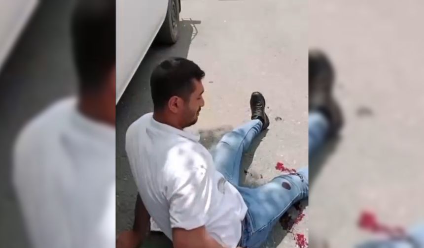 Kendisini rahatsız eden kişiyi ayaklarından vuran Nuray, o anları kayıt altına aldı