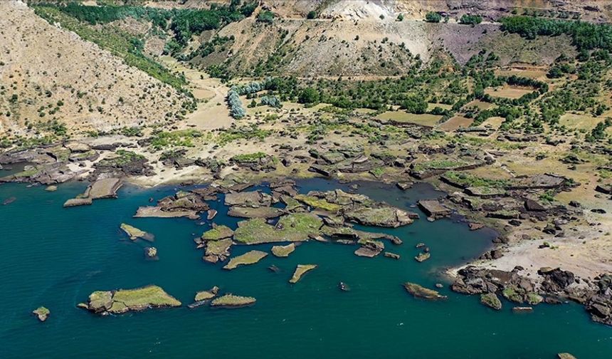 Adıyaman'daki "yüzen adalar"ı sabitleme projesinde ilk adım başarılı