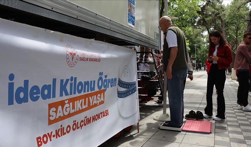 "İdeal Kilonu Öğren, Sağlıklı Yaşa" kampanyasına 6 haftada yaklaşık 5 milyon kişi katıldı