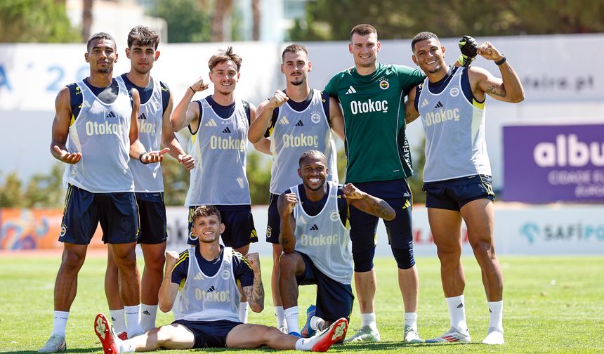 Fenerbahçe günü tek antrenmanla tamamladı