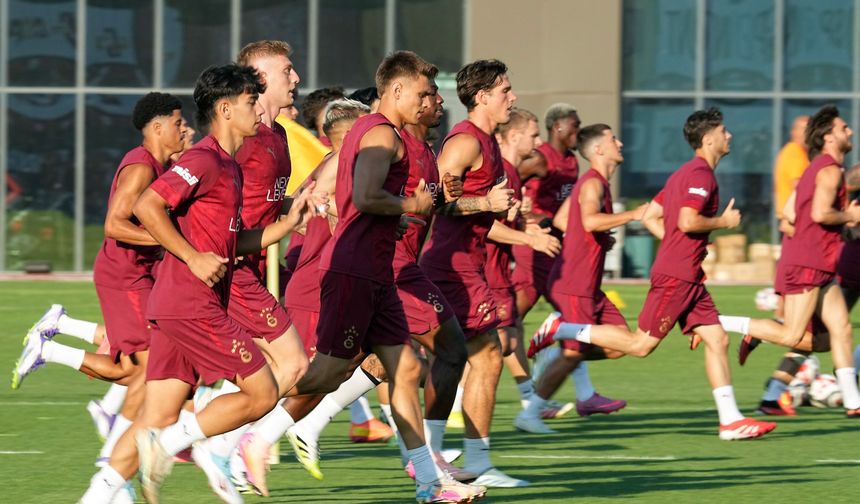 Galatasaray’da yeni sezon hazırlıkları sürüyor