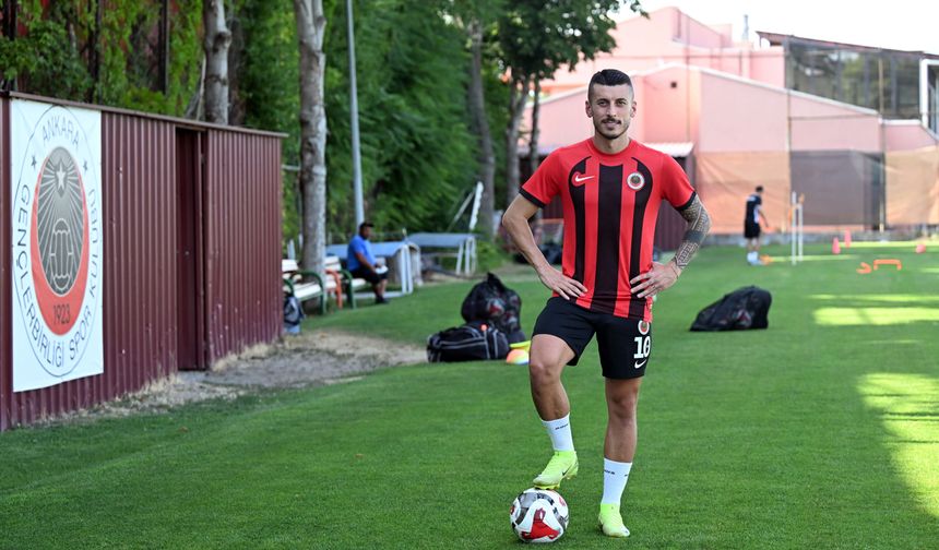Gençlerbirliği'nin "10" numarası Metehan Mimaroğlu'ndan "arma" vurgusu