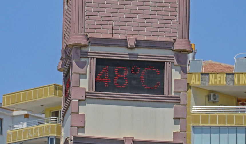 Diyarbakır’da termometreler 48 dereceyi gösterdi