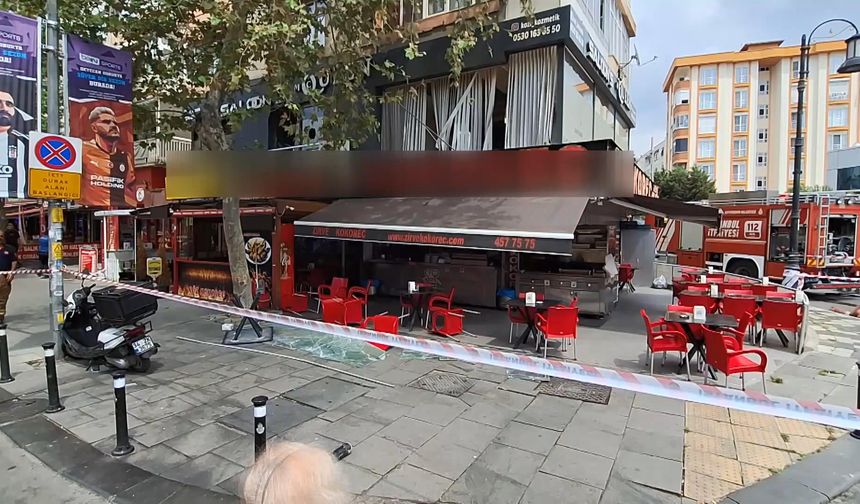 Maltepe’de güzellik merkezinde patlama