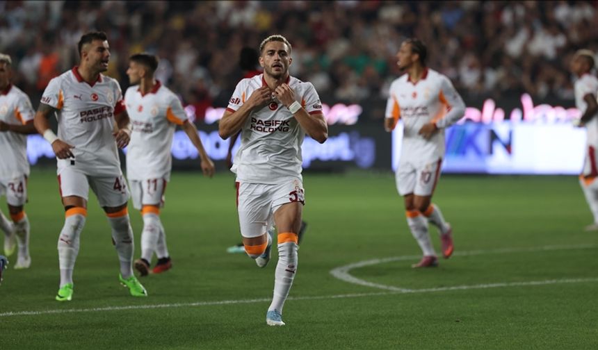 Son şampiyon Galatasaray, yeni sezona galibiyetle başladı