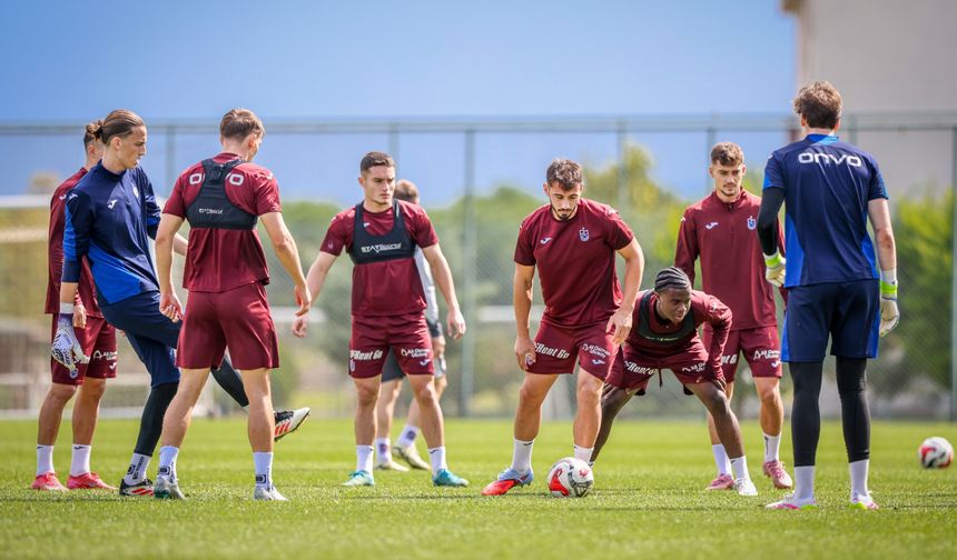 Trabzonspor’da Fatih Karagümrük maçı hazırlıkları başladı