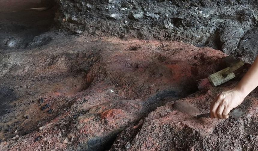 Zonguldak'ta 5 bin yıl önce yaşayan insanlar mide rahatsızlıklarının tedavisi için kömür kullanmış