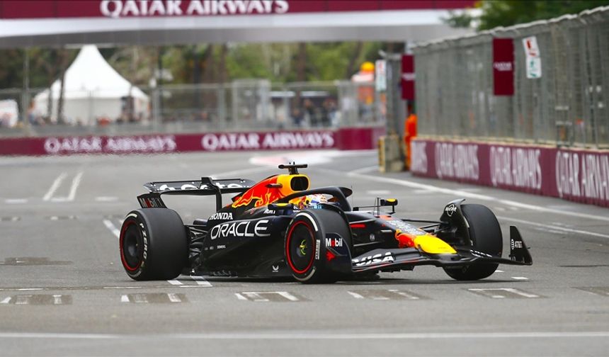 Formula 1'de Azerbaycan Grand Prix'sini Max Verstappen kazandı