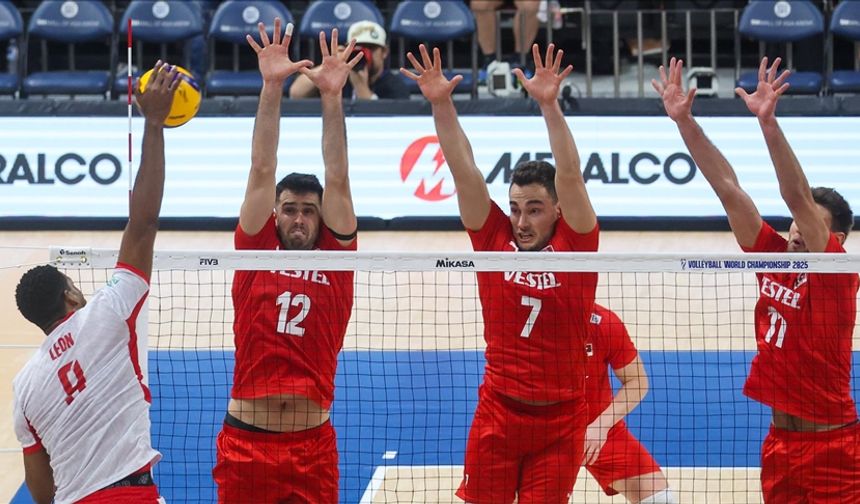 A Milli Erkek Voleybol turnuvaya veda etti