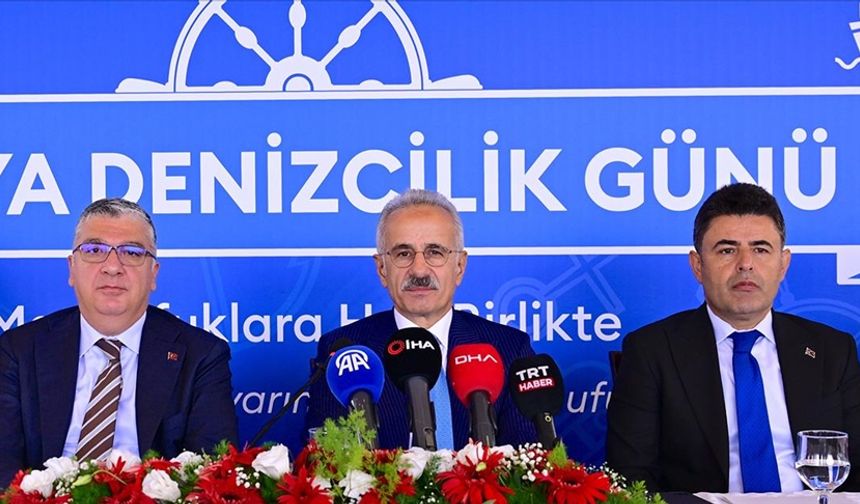 Bakan Uraloğlu: Ülkemize denizci ülkeler arasında sınıf atlattık ve lider 10 ülke arasında yerimizi aldık