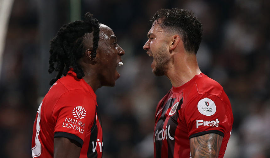 Gençlerbirliği deplasmanda Beşiktaş'ı 2-1 yendi
