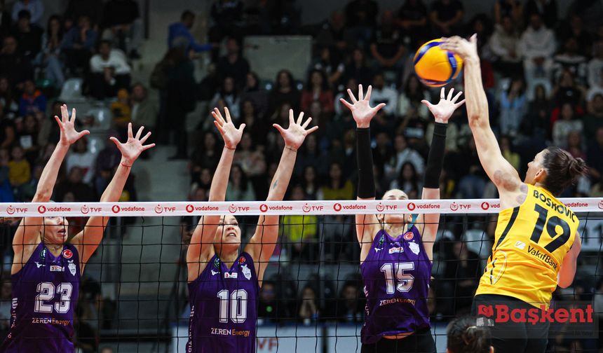 Zeren VakıfBank'a mağlup