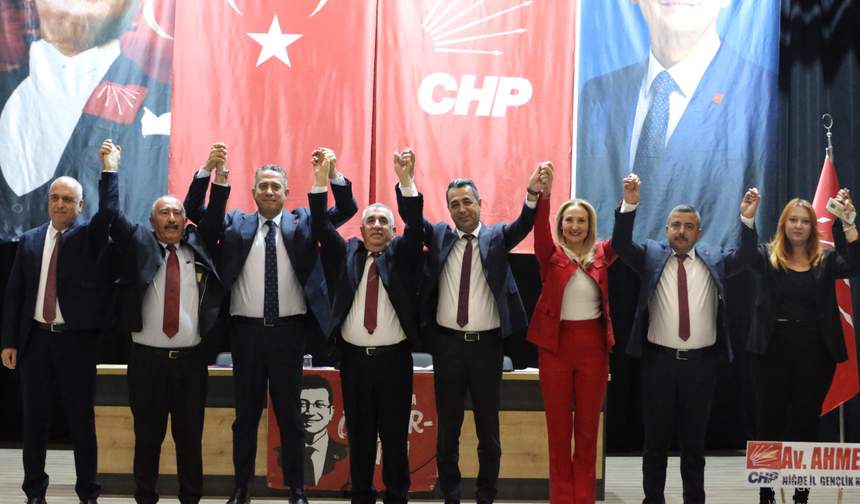 CHP Grup Başkanvekili Başarır, Niğde'de partisinin il kongresine katıldı