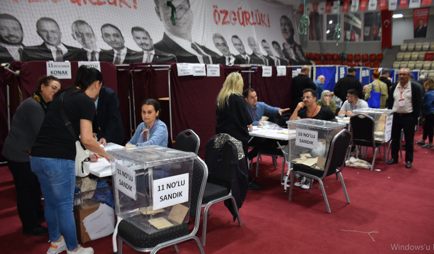 CHP İzmir İl Kongresi sona erdi: Çağatay Güç, yeni il başkanı seçildi