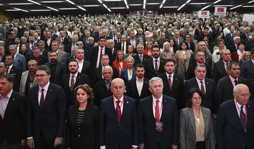 CHP Ankara İl Başkanlığının 39. Olağan Kongresi toplandı
