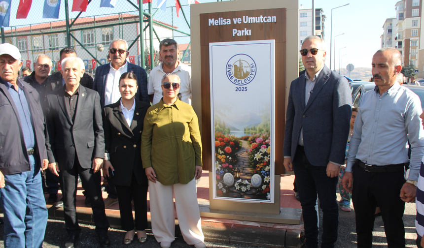 Öldürülen Melisa ve Umutcan kardeşlerin isimleri spor parkına verildi