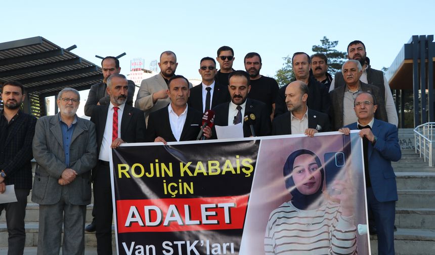 Van’da STK’lardan Rojin açıklaması: Bedenindeki DNA’lar kime ait