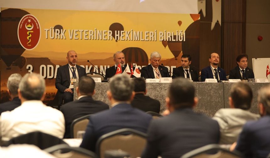 Türk Veteriner Hekimleri Birliği İstişare Toplantısı Nevşehir'de yapıldı