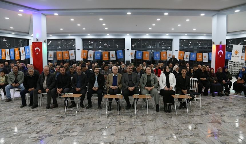 Gemerek'te AK Parti İlçe Danışma Meclisi Toplantısı yapıldı