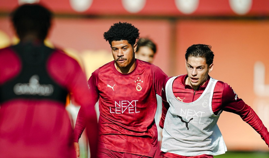 Galatasaray, Gençlerbirliği maçı hazırlıklarını sürdürdü