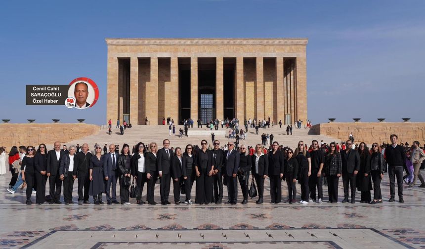 Frekans Yüzme Akademisi’nden ATA’ya anlamlı ziyaret