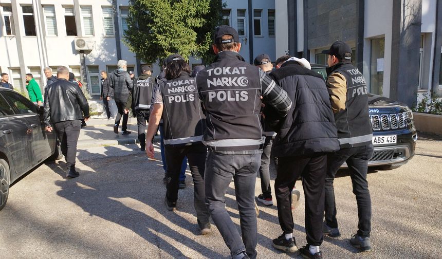Tokat’ta uyuşturucu operasyonu: 3 tutuklama