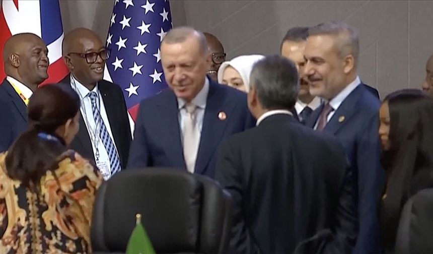 Erdoğan, G20 Zirvesi'nde Herkes İçin Adil ve Makul bir Gelecek Oturumu'na katıldı