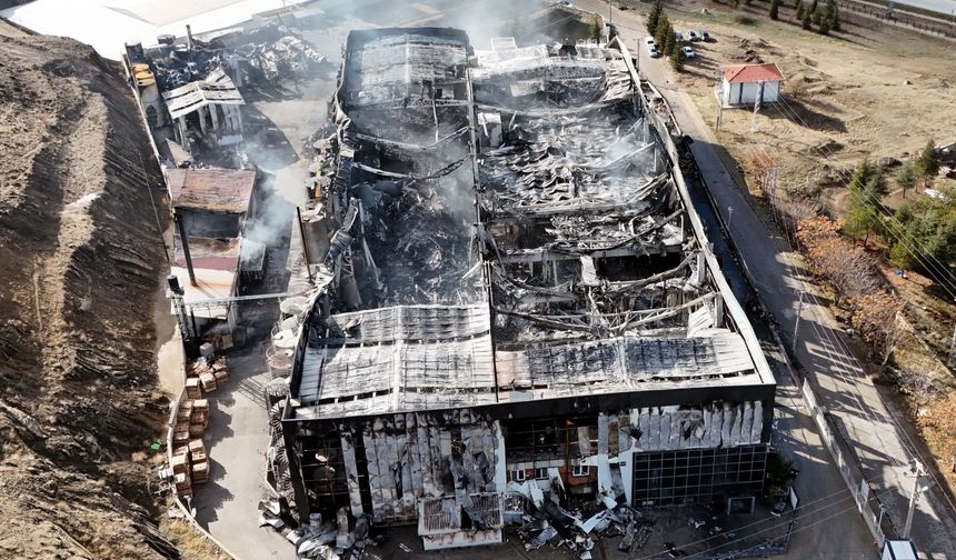 Kırıkkale OSB'deki fabrika yangınına ilişkin adli soruşturma başlatıldı