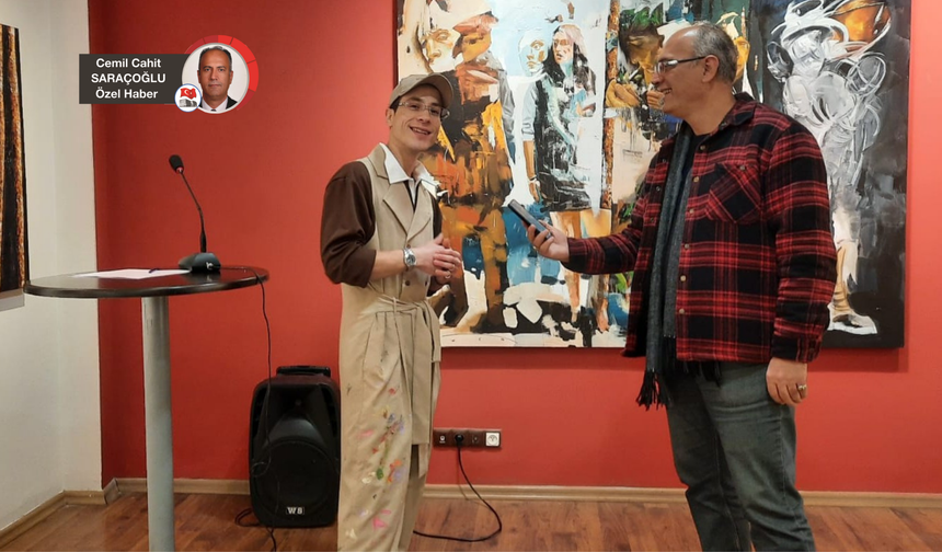 Sanatçı RETA’dan ‘Hem burada hem orada’ sergisi