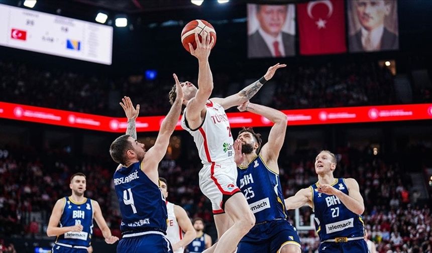 Türkiye, FIBA'nın Dünya Kupası Avrupa Elemeleri "güç sıralamasında" ilk sırada