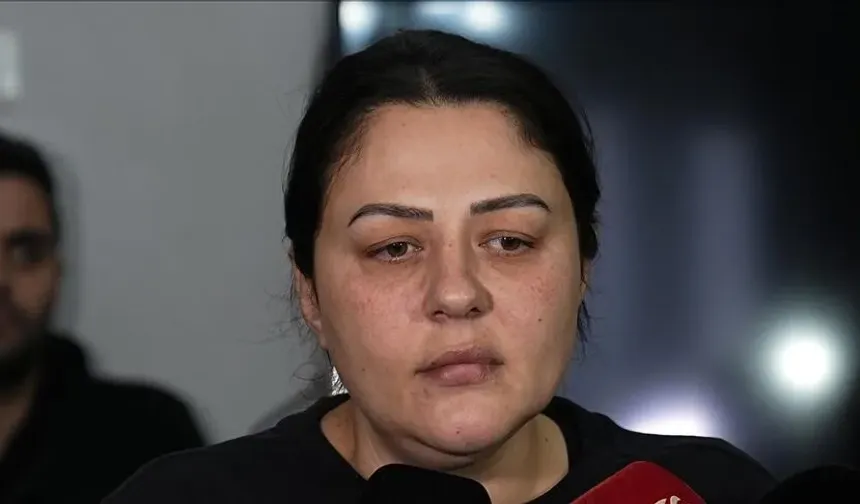 Atlas Çağlayan'ın annesi basın mensuplarına konuştu