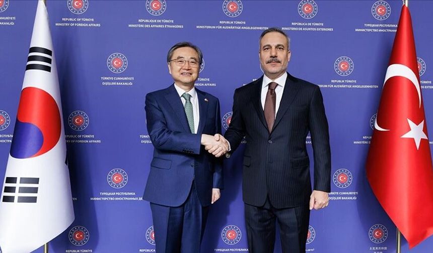 Dışişleri Bakanı Fidan, Güney Kore Dışişleri Bakanı Cho ile görüştü