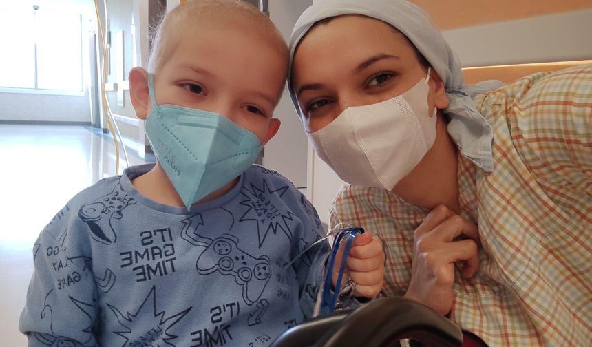 Utku, lösemiyle savaşırken umut dağıtıyor