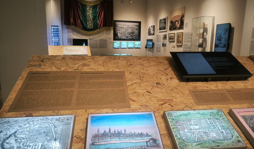VEKAM'dan Kuşbakışı Filistin sergisi