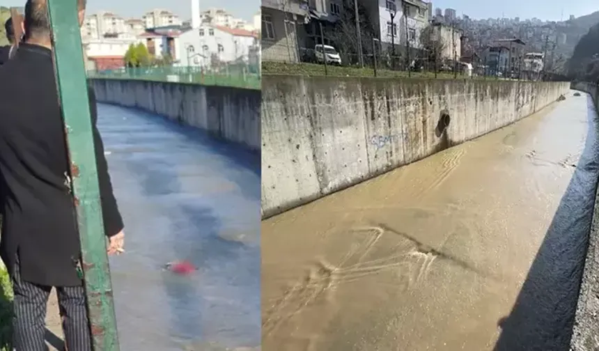 Samsun’da derede erkek cesedi bulundu