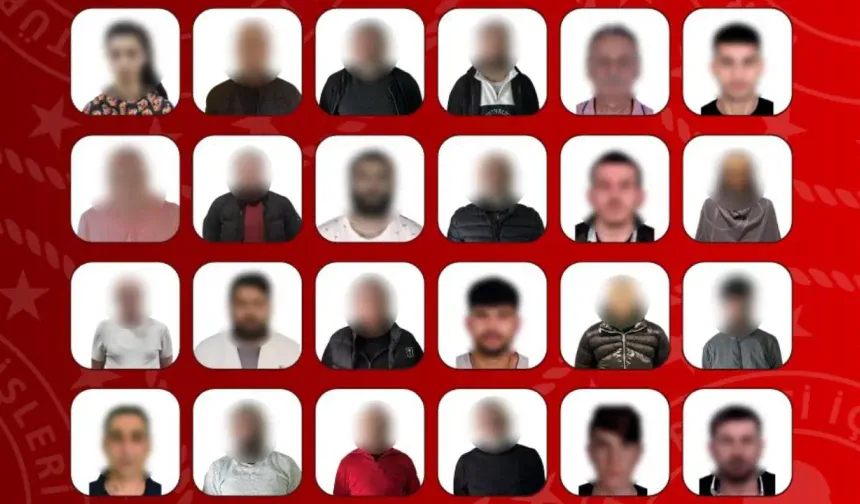 Kırmızı bülten ve ulusal seviyede aranan 41 suçlu Türkiye'ye getirildi