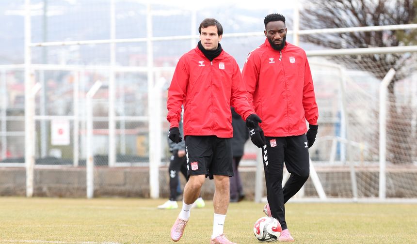 Sivasspor, Sakaryaspor maçının hazırlıklarını tamamladı
