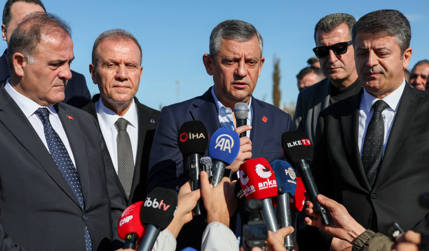 Özgür Özel: Önemli olan acılardan ders çıkarıp tedbir almak